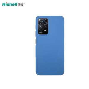 Yüksek kaliteli silikon telefon koruyucu kılıf tüm Anti damla kabuk Redmi için not 11 Pro 4G lacivert telefon kılıfı - Product Image 1