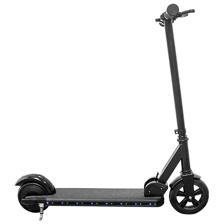 2023 yeni tasarım 6.5 inç 24V 150w 2 tekerlekler çocuk için elektrikli katlanır scooter