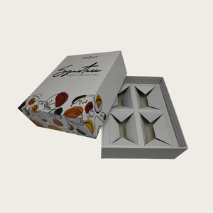 Beautiful Lid and Base Rigid Cardboard <strong>Box</strong> <strong>Nice</strong> Printing High Strength 4 Pack Jam Jar <strong>Gift</strong> <strong>Box</strong> Packaging - Product Image 5