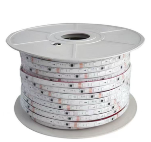 12V <strong>WS2811B</strong> RGBIC <strong>Led</strong> Pixel Light SMD5050 60LEDs/m 10MM IP65 IP68 PVC Flex Ws2811 Addressable <strong>LED</strong> Strips Outdoor Garden Lighting - Product Image 1