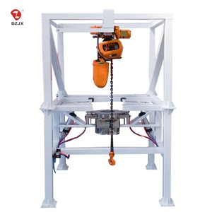 DZJX 2吨巨型袋卸料机卸料卸料机/螺旋升降机大袋卸料站 - Product Image 2
