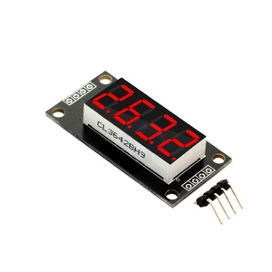 Commercio all'ingrosso TM1637 4 bit digitale tubo LED segmento modulo con Display orologio rosso anodo comune verde - Product Image 2
