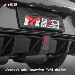 CS tarzı araba arka tampon difüzör dudak vw golf 8 için LED ile mk8 2021 2022 2023 vücut kiti - Product Image 6