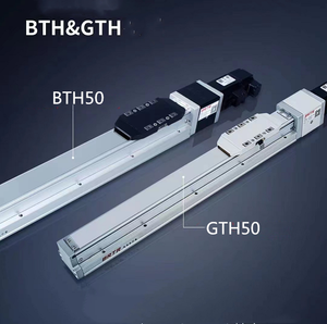 Módulo de mesa deslizante de 5 GTH50 robot de eje único integrado, carril de guía de movimiento lineal, actuador de tornillo de bola compatible con motor de CA - Product Image 4