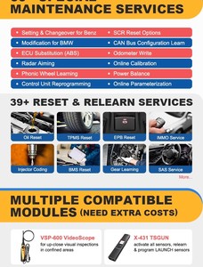 Für X431 PAD VII Elite-Vollsystem-Diagnose scanner Online-ECU-Programmier-und Codierung werkzeug für Motor analysatoren - Product Image 6
