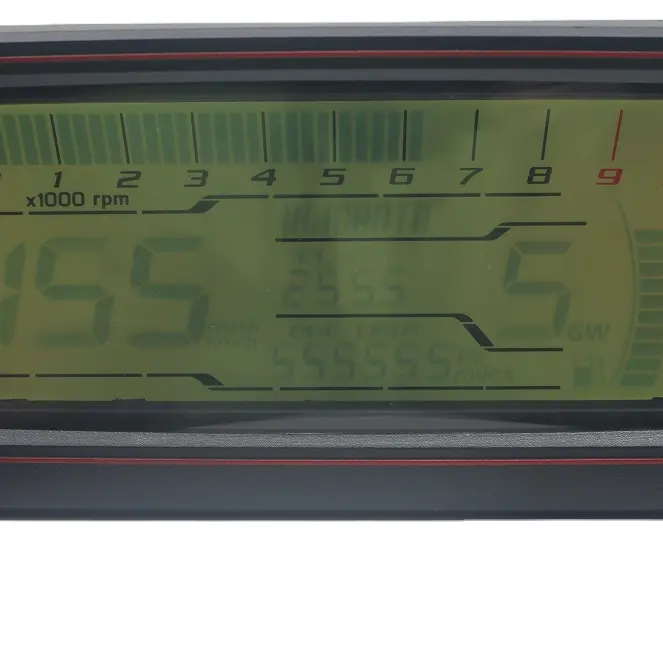 Strumento digitale LCD DAYUN EXPRESS per la funzione impermeabile del motociclo del motore a benzina