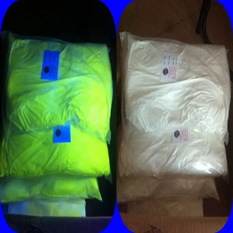 Poudre blanche de Pigment Fluorescent UV/poudre de pigment fluorescent Invisible, vente en gros