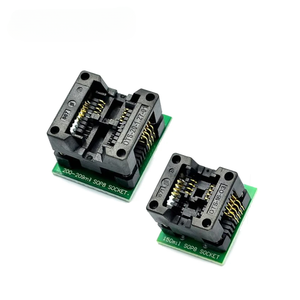 SOIC8 SOP8 a DIP8 asiento de cuerpo ancho 150/200mil adaptador de programador enchufe azul SA602 IC quemador de conversión de prueba - Product Image 2