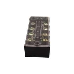 Bloque de terminales TB One in one out Terminal de cableado de cobre Placa de terminales fijas TB-2504 - Product Image 5