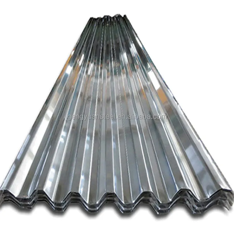 Placa de Metal de Zinc, RAL prepintado, Galvalume, Color, recubierto de acero, corrugado, hoja de acero galvanizado