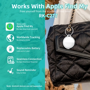 Uniuniakıllı Gps takip cihazı Mini GPS takip cihazı bulucu bulmak benim akıllı hava etiketleri anahtar bulucu bulucu Pet izleme Pet araba için - Product Image 5