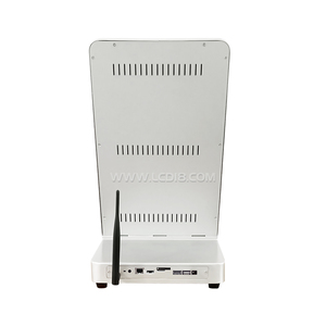 Desktop Rounded Corner Advertising Player 15.6 Inches 10.1 Inches Desktop Video Touch Advertising Player <strong>with</strong> Metal Frame Silver - Product Image 4