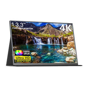 Venta directa de fábrica 13,3 "Gaming Computer PC Display Extender Pantalla táctil portátil Monitor 4K - Product Image 4