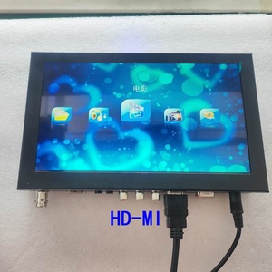 High Resolution Small Computer <strong>Monitor</strong> 8 Inch Industrial Metal Case <strong>LCD</strong> <strong>Monitor</strong> <strong>With</strong> USB AV <strong>BNC</strong> VGA HD-MI <strong>Input</strong> for Cctv STB