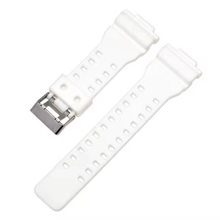 White-Silver Buckle