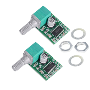 ミニPAM8403 USBデジタルパワーアンプボードモジュールDC 5V 2チャンネルボリュームコントロールポテンショメータ付き2*3W - Product Image 1
