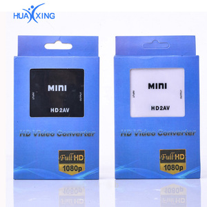Convertidor de Audio Mini VGA a RCA AV, 1080P, 3,5mm, VGA, 2AV, CVBS - Product Image 1