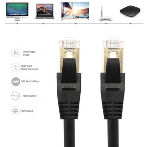 Kedi 7 Ethernet RJ45 kablosu 2m beyaz LAN Internet yama dizüstü bilgisayar yönlendirici Modem anahtarı oyun konsolları ve akış cihazı - Product Image 5