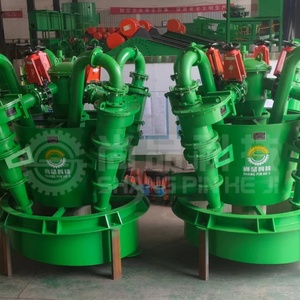 Grupo separador de hidrociclones para extracción de minerales para industrias mineras con componentes resistentes al desgaste, dispositivo de separación centrífuga - Product Image 3