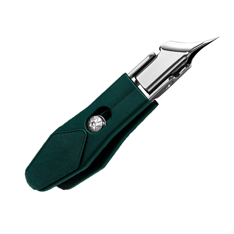 Modèle B avec serrure et bouche inclinée super pointue (vert)