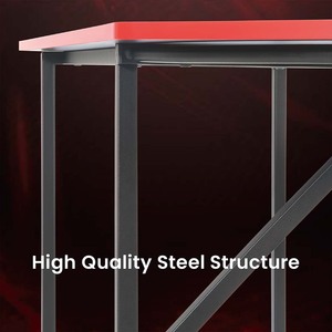 LV-GMD15-1 bán buôn L hình góc chơi game máy tính bàn nhiệm vụ nặng nề lớn chơi game bảng trò chơi bàn với màn hình Riser - Product Image 3