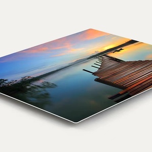流行定制尺寸升华印刷紫外印刷激光切割铝板 - Product Image 1