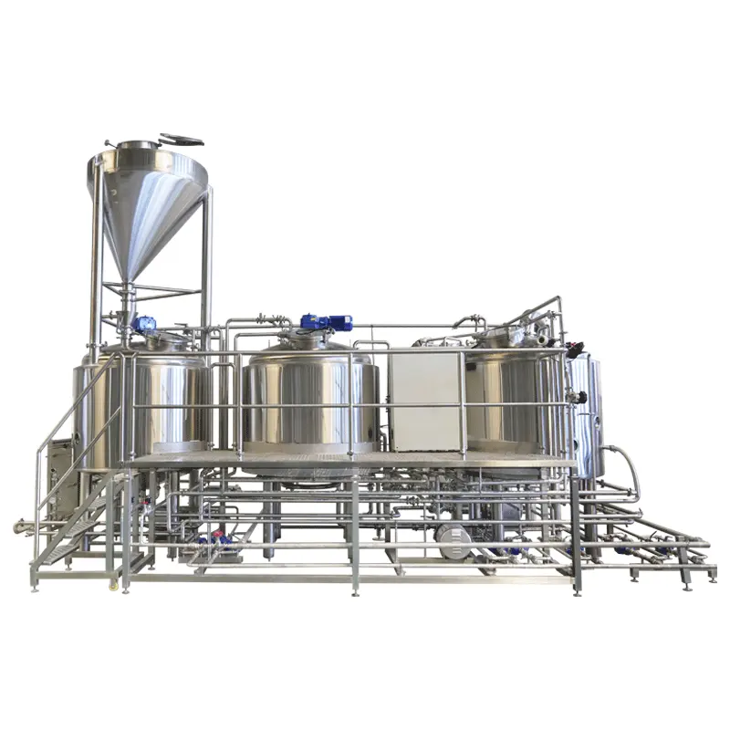 500L 1000L craft beer brewing equipment micro nano brewery plant SUS fermenter brite tank storage glycol chiller CIP cleaning