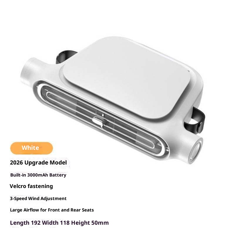 Klx09-white-built-in battery-2026 new-front and rear seats can b