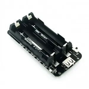 Escudo de batería de litio Dual 18650 V8 5V 2.2A 3V 1A Módulo de carga ESP8266 ESP32 Banco de energía móvil Micro USB Arduino ICs Producto