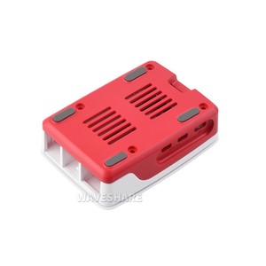 in stock Official <strong>Raspberry</strong> <strong>Pi</strong> <strong>Case</strong> for <strong>Raspberry</strong> <strong>Pi</strong> 5, Built-in Cooling Fan, Red/White Color - Product Image 3