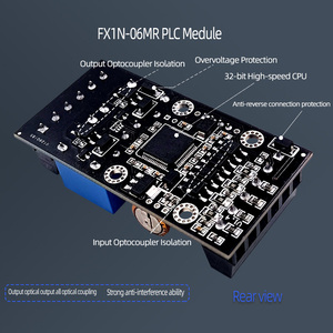 Placa PLC con módulo de salida de relé, cable de programa de carcasa, 4 entradas, 2 salidas, 1AD + 1DA, controlador lógico de voltaje amplio, 1 unidad, 1 unidad, 1 unidad - Product Image 3