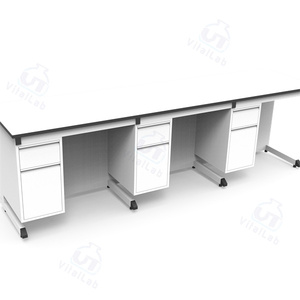 Dễ dàng di chuyển trắng Modular Kim Loại tủ khoa học máy tính phòng thí nghiệm bảng cho các trường học-đại học sử dụng - Product Image 1