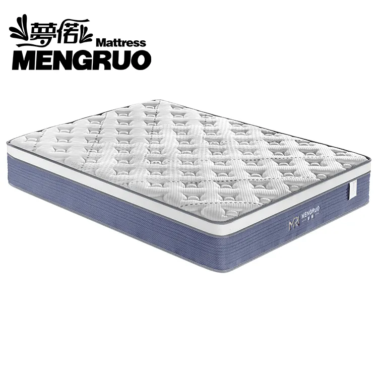 7 Zone Pocket primavera stile europeo notte Slim Xl Twin Queen King Full Size Gel Memory Foam materasso in Memory Foam