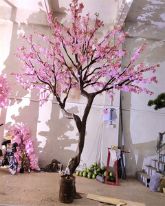 Mini Silk Cherry Blossom <strong>Trees</strong> Artificial Indoor Decoration Mini Silk <strong>Tree</strong> <strong>Product</strong> Category Artificial Plant - Product Image 2