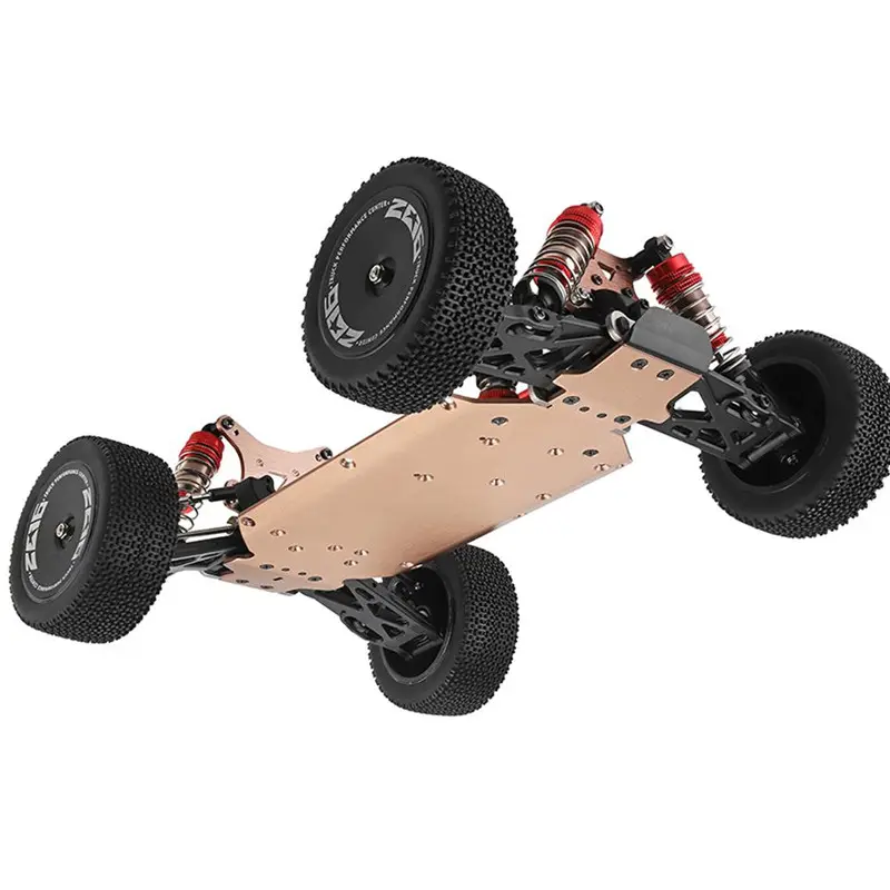 Di trasporto del nuovo WL 1/14 Scala 4WD Chassis In Metallo Ad Alta Velocità RC Buggy Giocattolo Per Bambini Auto