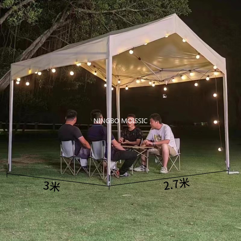 2.7 meters x 3 meters folding design