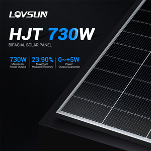 N 형 HJT 태양 전지 패널 700W 710W 715W 720W 725W 730W Panneau Solaire 고효율 태양광 발전 이안면 <span class=keywords><strong>PV</strong></span> 태양 전지 패널 - Product Image 3