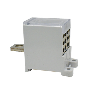 FJ6G-100 <strong>One</strong> <strong>Input</strong> <strong>Four</strong> <strong>Output</strong> Switch Terminal Junction Box Connector Ceramic Plug-In 1 <strong>Input</strong> 4 <strong>Output</strong> Circuit Breaker Terminal - Product Image 5