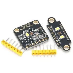 Sensor de reconocimiento de color TCS34725, placa de desarrollo RGB, módulo de detección de color de reconocimiento de color de comunicación IIC