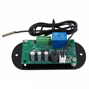 Controlador de temperatura del interruptor del termostato de la pantalla digital LED dual ajustable del XH-W1308 para 12V AC 110V-220V Sensor de calor frío - Product Image 6