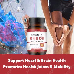 OLLI 1000mg antarktika Krill yağı kapsülleri yetişkinler için lal saf özel etiket diyet takviyesi - Product Image 5