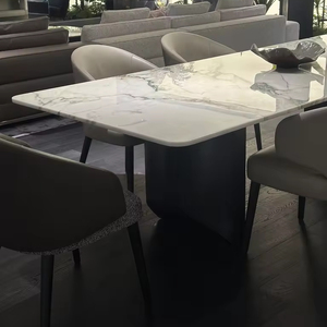 Italian Original Lawson Dining Chair Minimalist Designer Wood with Leather Fabric Armrest for Home or Hotel Furniture - Product Image 6
