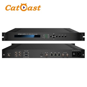 IPTV Streaming HD Encoder CVBS SDI HD MI to IP Video digitale MPEG2 MPEG4 Encoder