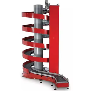 <strong>Spiral</strong> Screw <strong>Conveyor</strong> for <strong>Sale</strong> Flexible Inclined <strong>Spiral</strong> Screw Belt <strong>Conveyor</strong> Motorized Vertical Elevator