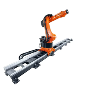 库卡KR500 R2830新型工业机器人，带线性轨道机器人轨道，用于码垛工业机器人