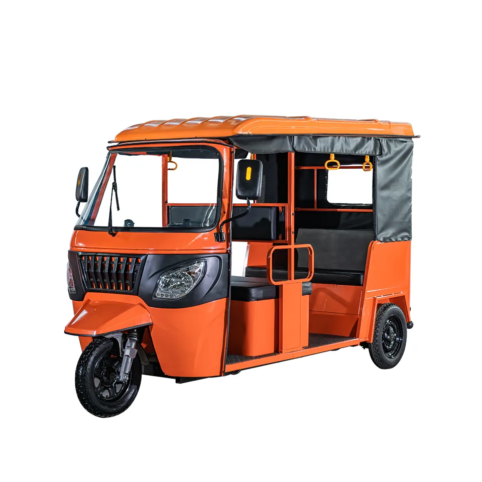 Hot Sale Tricycles Electric Three Wheel Passenger Tricycle Auto E Rickshaw Tuk Tuk Differiential Motor Taxi