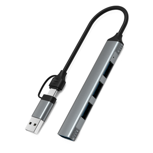 Usb ve tip-c usb hub 4 port usb3.0 usb-c hub için bilgisayarlar dizüstü bilgisayar - Product Image 2