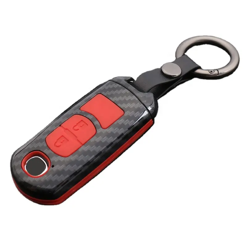 Capa de chaveiro para controle remoto, chave inteligente de proteção para chaves de mazda cx5 cx-5 axela demio mx5 6 gh 3 2010 cx 7 6 2014 acessórios automotivos