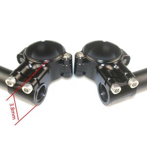 ユニバーサルレーシングアジャスタブルCNC3741 43 48 50 52 51 53MM 7/8 "モーターサイクルレーシングクリップオンフォークチューブレーシングクリップオンハンドルバー - Product Image 6