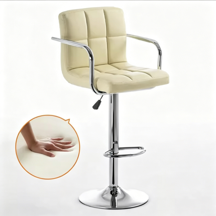 High 60-80cm-handrails-meters white leather